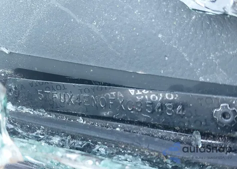 2015 Toyota Tacoma из США, поврежденный, VIN 5TFUX4EN0FX035484